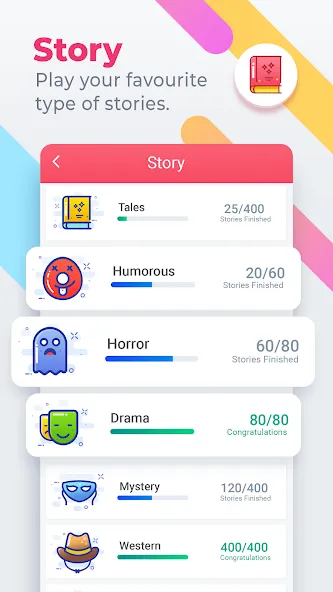 Word Search Colorful [МОД: Все открыто, Дополнительные деньги и Меню MOD] Screenshot 4