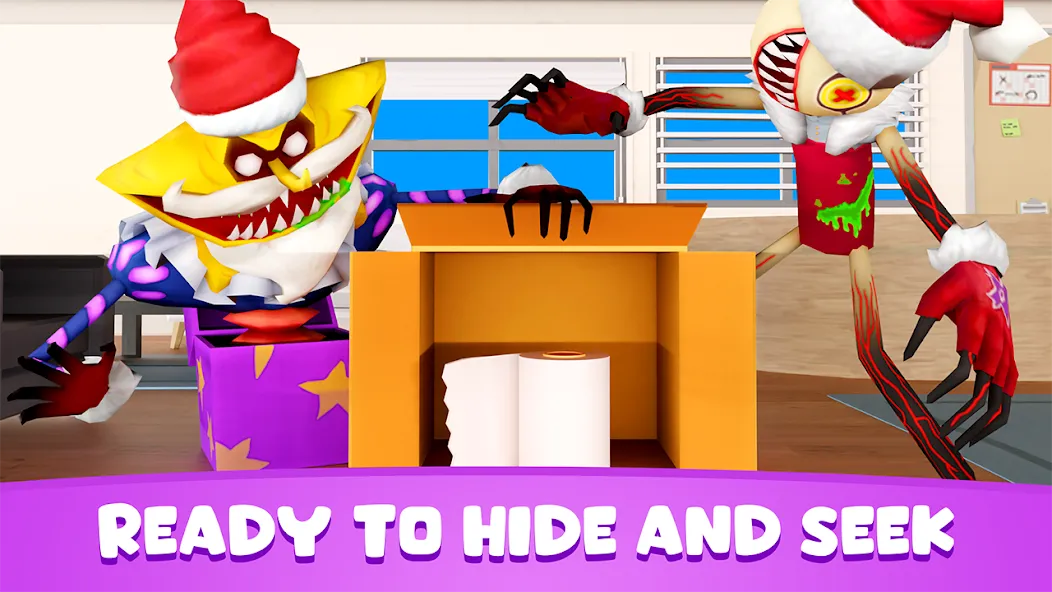 Hide and Go Seek: Monster Hunt (Хайд энд Гоу Сик) [МОД: Все открыто, Дополнительные деньги и Меню MOD] Screenshot 1