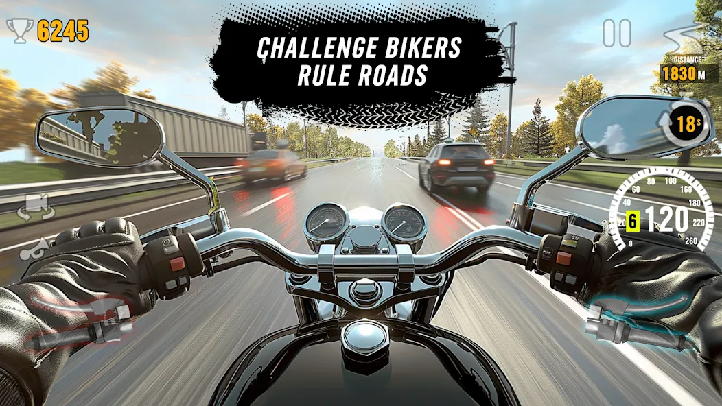 Motor Tour: Biker's Challenge (Мотор Тур) [МОД: Бесконечные деньги, Монеты и Мега MOD] Screenshot 2