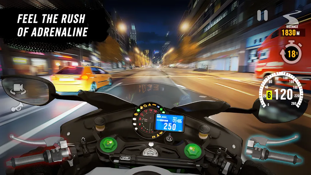Motor Tour: Biker's Challenge (Мотор Тур) [МОД: Бесконечные деньги, Монеты и Мега MOD] Screenshot 5