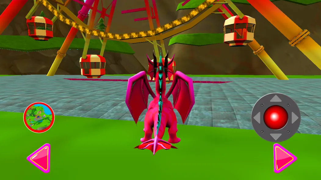 Talking Dragon Family (Талкинг Драгон Фэмели   ) [МОД: Много монет, Открытые уровни и Мега MOD] Screenshot 3