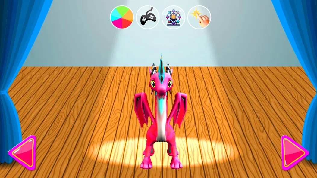 Talking Dragon Family (Талкинг Драгон Фэмели   ) [МОД: Много монет, Открытые уровни и Мега MOD] Screenshot 5