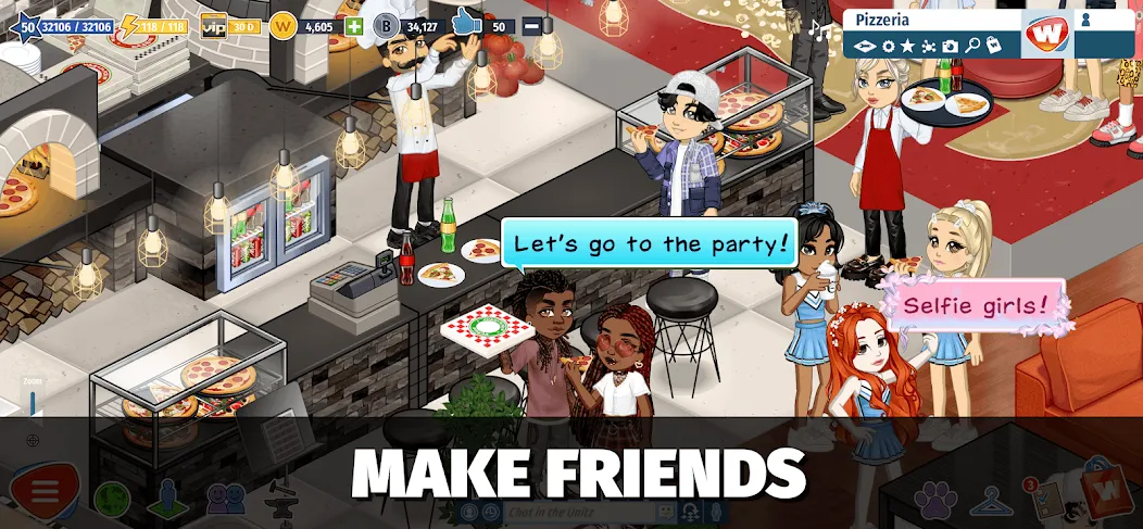 Woozworld - Virtual World (Вузворлд) [МОД: Меню, Бесконечные монеты и Открытые уровни] Screenshot 2
