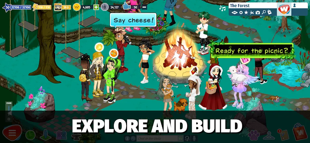 Woozworld - Virtual World (Вузворлд) [МОД: Меню, Бесконечные монеты и Открытые уровни] Screenshot 4