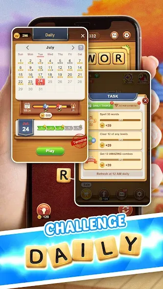 Word Connect (Ворд Коннект) [МОД: Много монет, Открытые уровни и Мега MOD] Screenshot 4