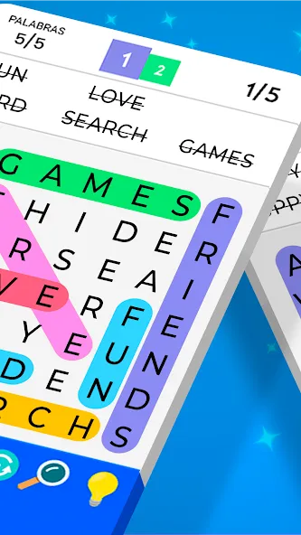 Word Search [МОД: Много денег, Монет и Все открыто] Screenshot 2