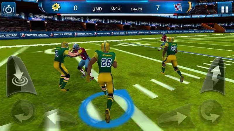 Fanatical Football (Фанатический футбол) [МОД: Деньги, Монеты и Меню MOD] Screenshot 1