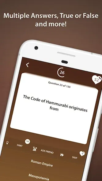 World History Quiz [МОД: Бесконечные деньги, Монеты и Мега MOD] Screenshot 3