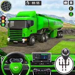 Скачать Offroad Oil Tanker Truck Games (Оффроуд Игры на машинецистерне для нефти) [МОД: Меню, Бесконечные монеты и Открытые уровни] | Взлом Offroad Oil Tanker Truck Games на Андроид