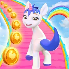Скачать Unicorn Kingdom: Running Games (Юникорн Кингдом) [МОД: Много монет, Открытые уровни и Мега MOD] | Взлом Unicorn Kingdom: Running Games на Андроид