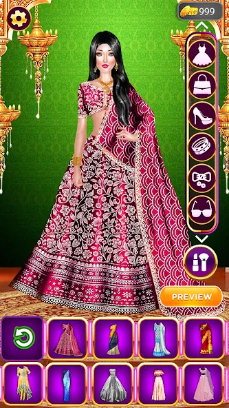 Dress Up Game-Make Up games [МОД: Меню, Бесконечные монеты и Открытые уровни] Screenshot 2