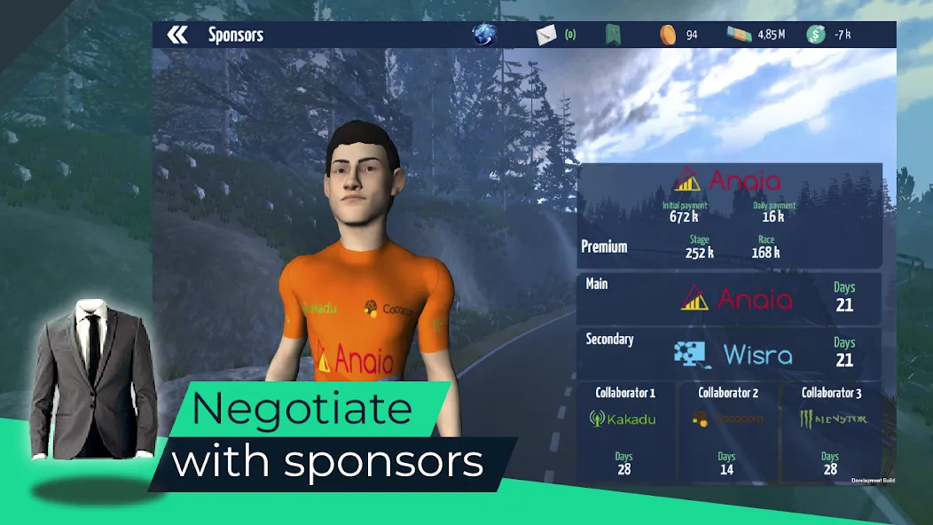 Live Cycling Manager 2023 (Лайв Сайклинг Менеджер 2023) [МОД: Деньги, Монеты и Меню MOD] Screenshot 3