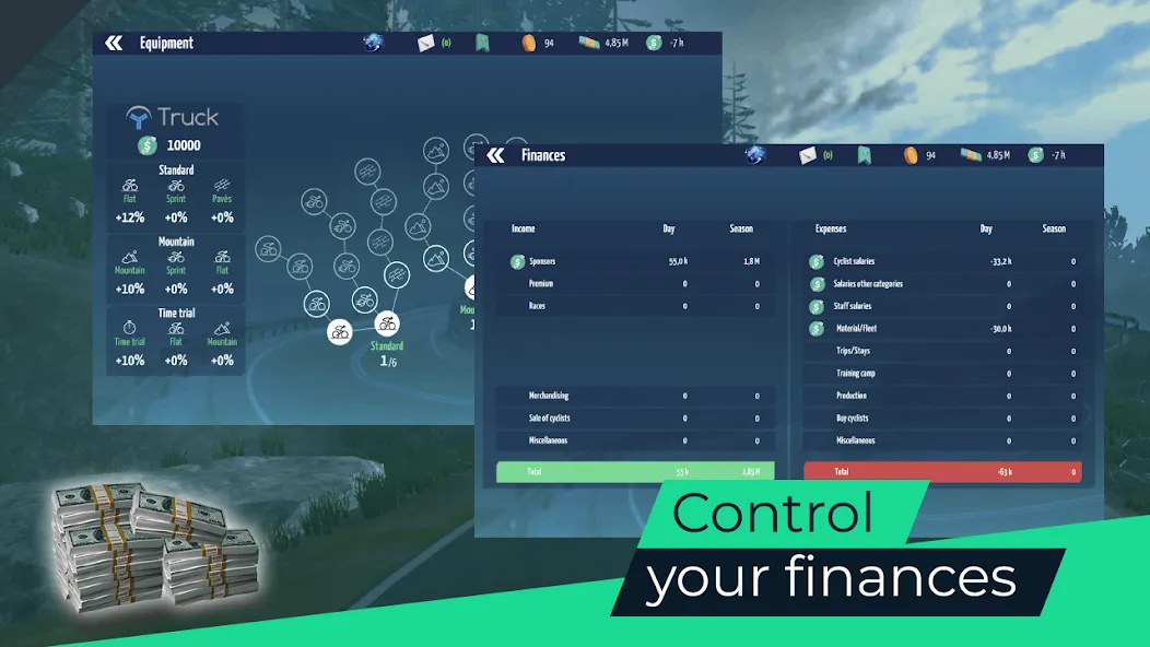 Live Cycling Manager 2023 (Лайв Сайклинг Менеджер 2023) [МОД: Деньги, Монеты и Меню MOD] Screenshot 5