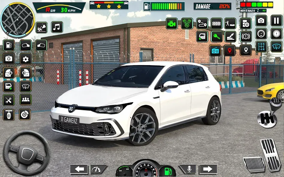 City Car Driving - Car Games (Сити Кар Драйвинг) [МОД: Много монет, Открытые уровни и Мега MOD] Screenshot 5