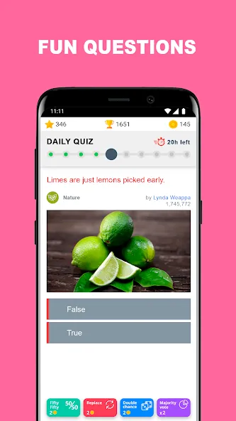 QuizzClub. Quiz & Trivia game (КвиззКлуб) [МОД: Все открыто, Дополнительные деньги и Меню MOD] Screenshot 2