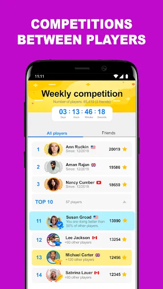 QuizzClub. Quiz & Trivia game (КвиззКлуб) [МОД: Все открыто, Дополнительные деньги и Меню MOD] Screenshot 5