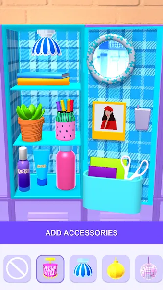 DIY Locker 3D (ДИУАЙ Локер 3Д) [МОД: Деньги, Монеты и Меню MOD] Screenshot 4