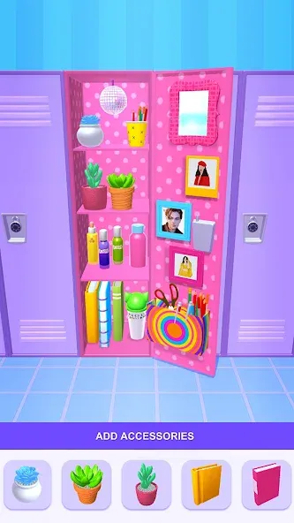 DIY Locker 3D (ДИУАЙ Локер 3Д) [МОД: Деньги, Монеты и Меню MOD] Screenshot 5
