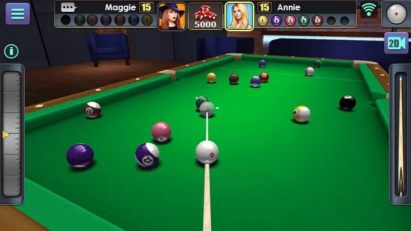 3D Pool Ball [МОД: Меню, Бесконечные монеты и Открытые уровни] Screenshot 2