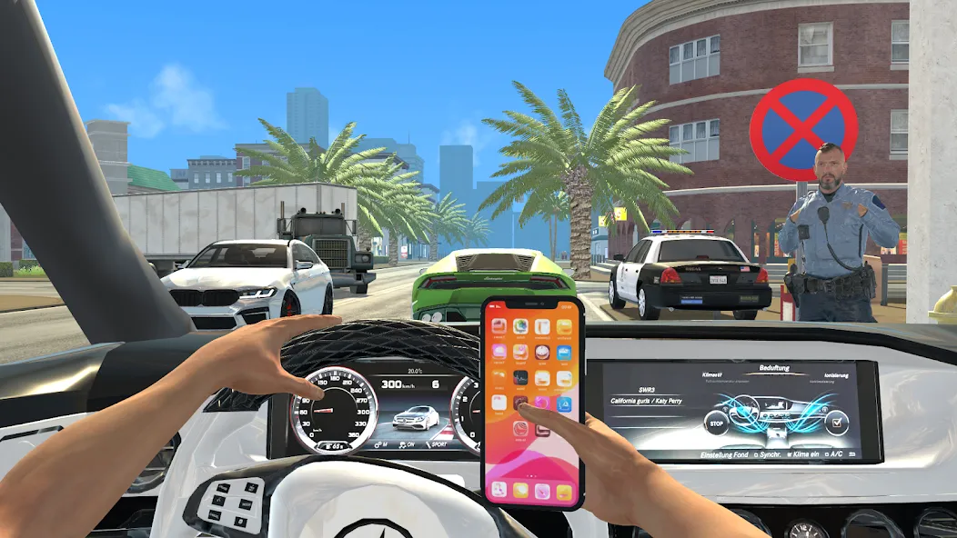 Car Simulator City Drive Game [МОД: Много денег, Монет и Все открыто] Screenshot 4