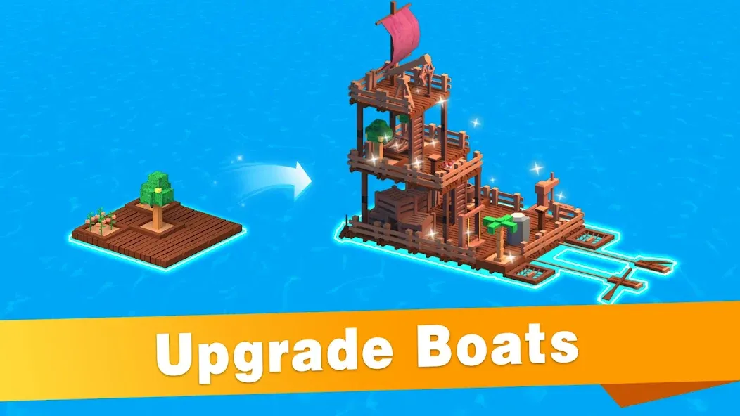 Idle Arks: Build at Sea (Айдл) [МОД: Бесконечные деньги, Монеты и Мега MOD] Screenshot 2