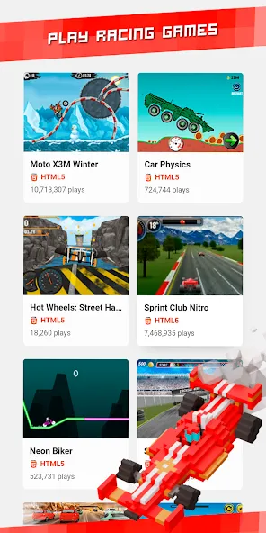 Y8 Mobile app (Мобильное приложение) [МОД: Все открыто, Дополнительные деньги и Меню MOD] Screenshot 4