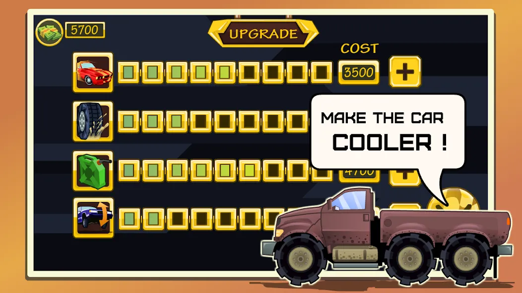 Mad Hill Racing: Bluetooth (Мад Хилл Рейсинг) [МОД: Деньги, Монеты и Меню MOD] Screenshot 3