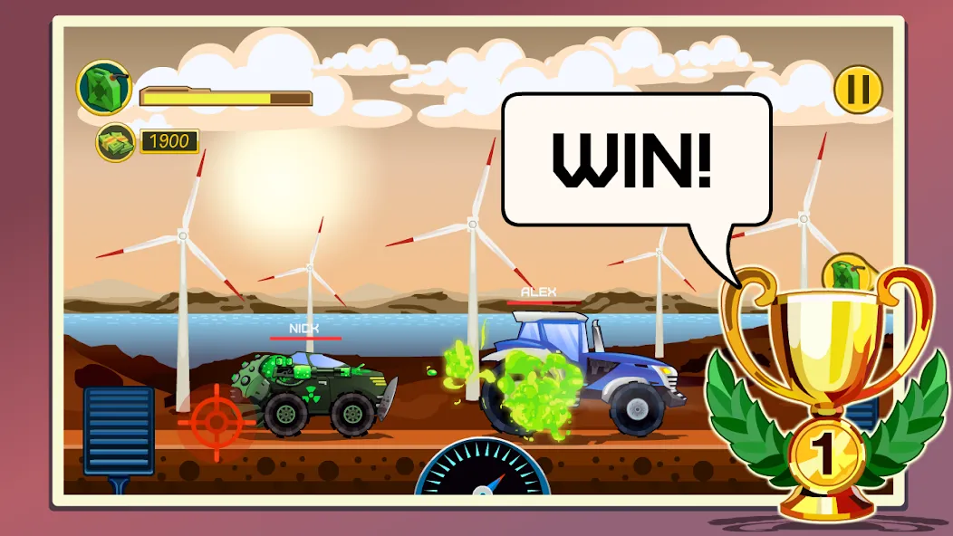 Mad Hill Racing: Bluetooth (Мад Хилл Рейсинг) [МОД: Деньги, Монеты и Меню MOD] Screenshot 5
