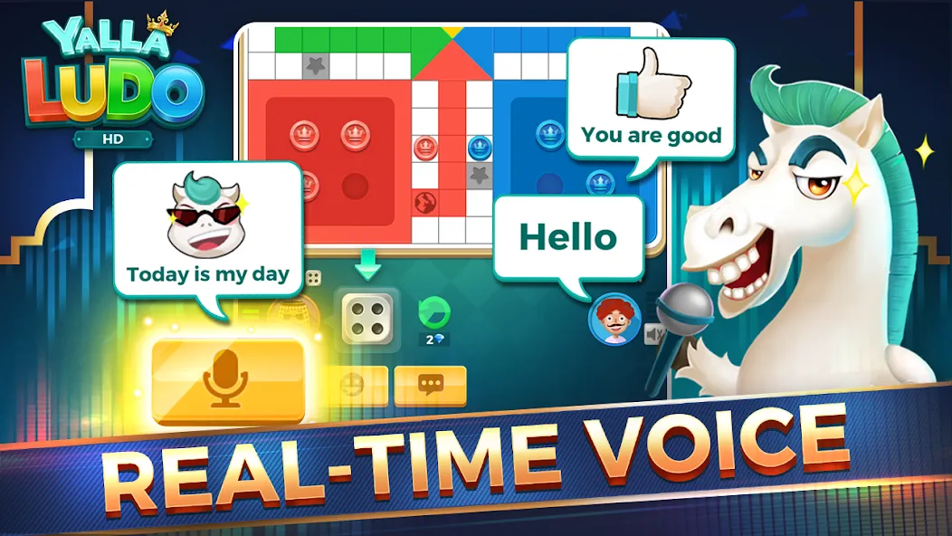 Yalla Ludo HD (Ялла Лудо ) [МОД: Деньги, Монеты и Меню MOD] Screenshot 3