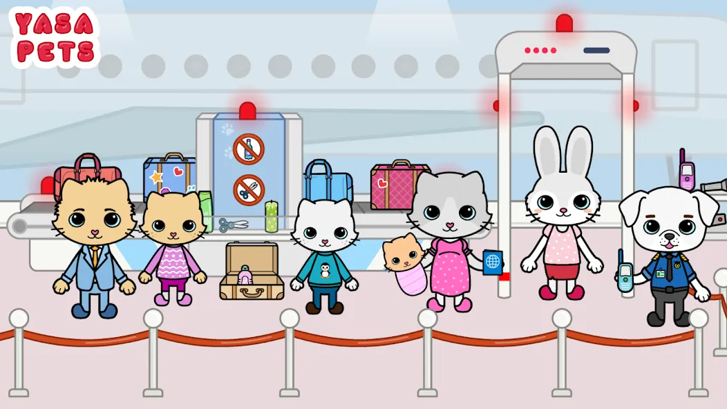 Yasa Pets Vacation (Яса Петс Вакейшн) [МОД: Много монет, Открытые уровни и Мега MOD] Screenshot 1