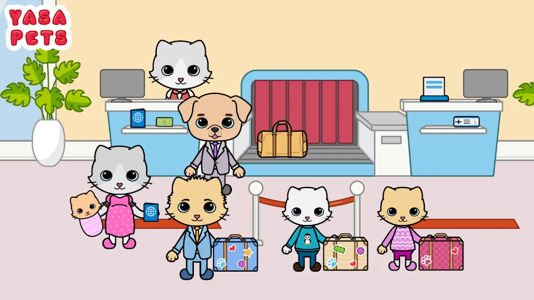 Yasa Pets Vacation (Яса Петс Вакейшн) [МОД: Много монет, Открытые уровни и Мега MOD] Screenshot 5