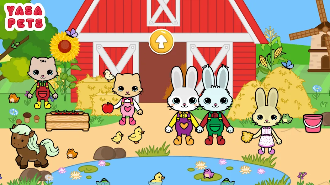 Yasa Pets Farm (Яса Петс Фарм) [МОД: Много денег, Монет и Все открыто] Screenshot 1