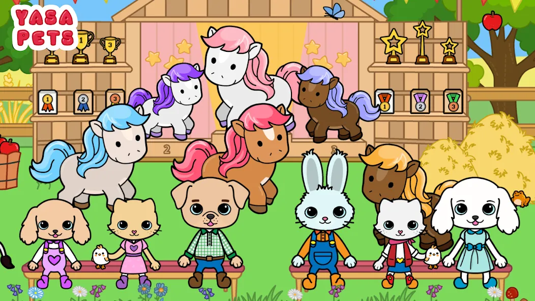 Yasa Pets Farm (Яса Петс Фарм) [МОД: Много денег, Монет и Все открыто] Screenshot 2