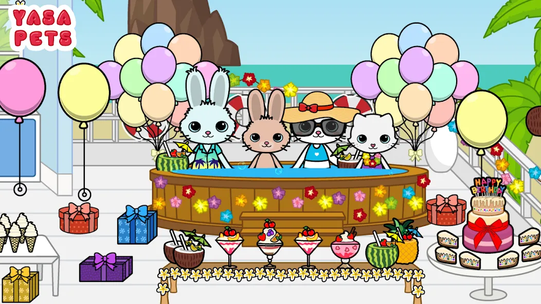 Yasa Pets Island (Яса Петс Айленд) [МОД: Бесконечные деньги, Монеты и Мега MOD] Screenshot 3