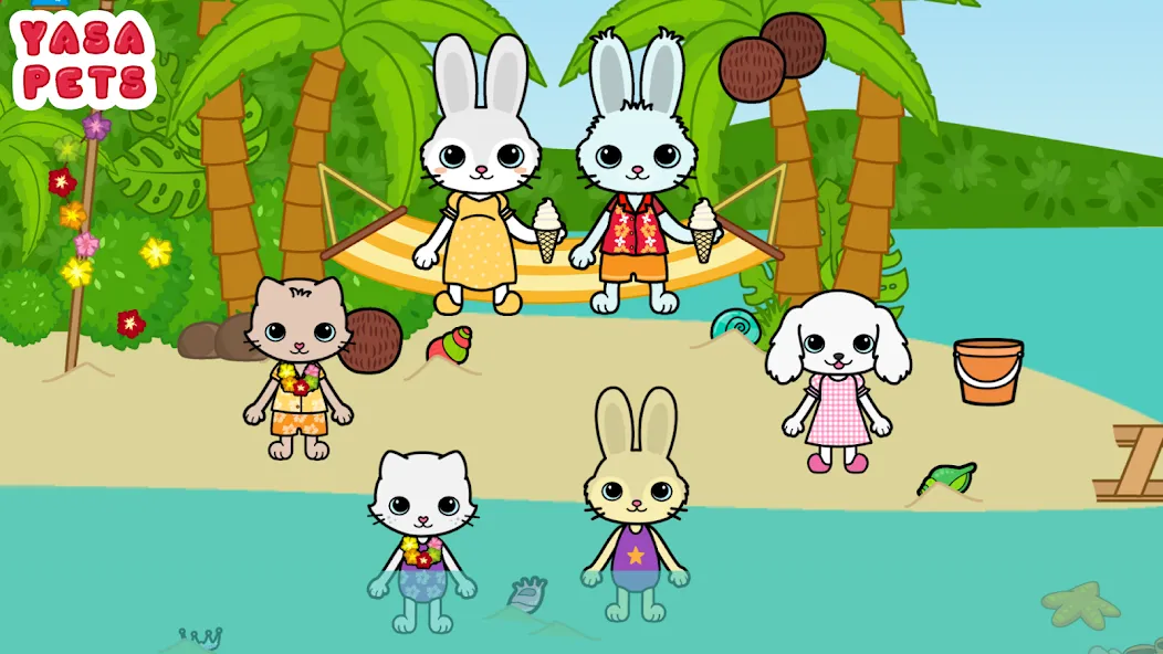 Yasa Pets Island (Яса Петс Айленд) [МОД: Бесконечные деньги, Монеты и Мега MOD] Screenshot 5