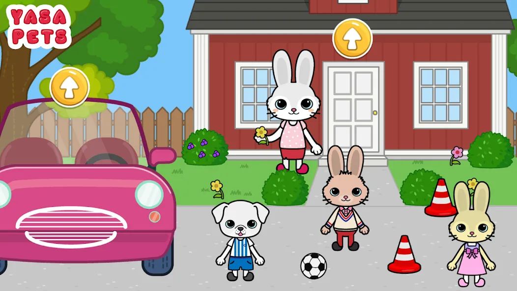 Yasa Pets Town (Яса Петс Таун) [МОД: Бесконечные деньги, Монеты и Мега MOD] Screenshot 1