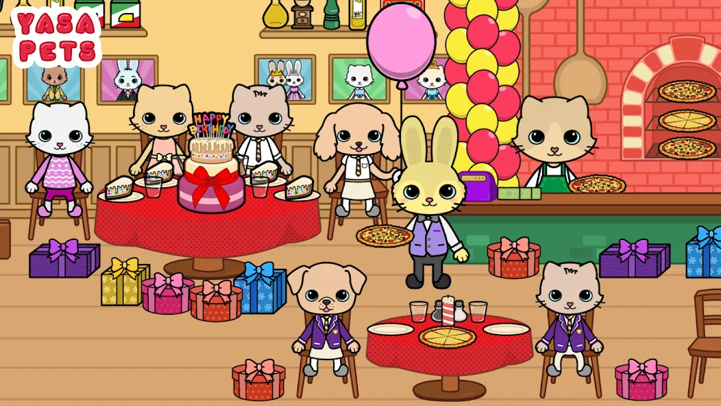Yasa Pets Town (Яса Петс Таун) [МОД: Бесконечные деньги, Монеты и Мега MOD] Screenshot 3