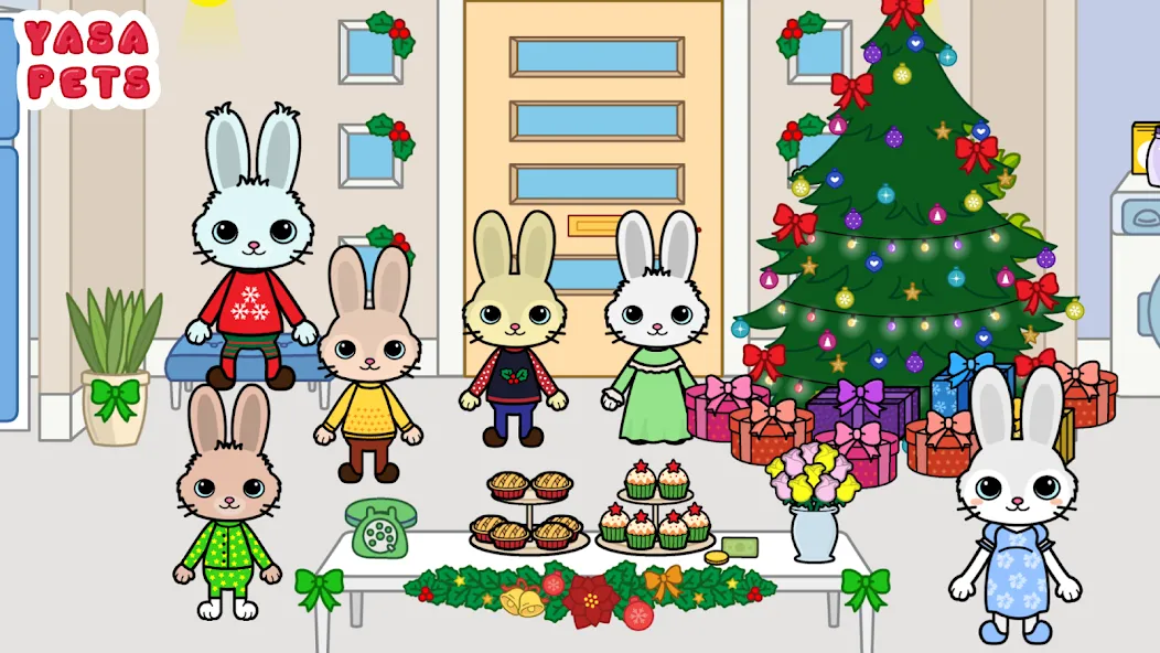 Yasa Pets Town (Яса Петс Таун) [МОД: Бесконечные деньги, Монеты и Мега MOD] Screenshot 4