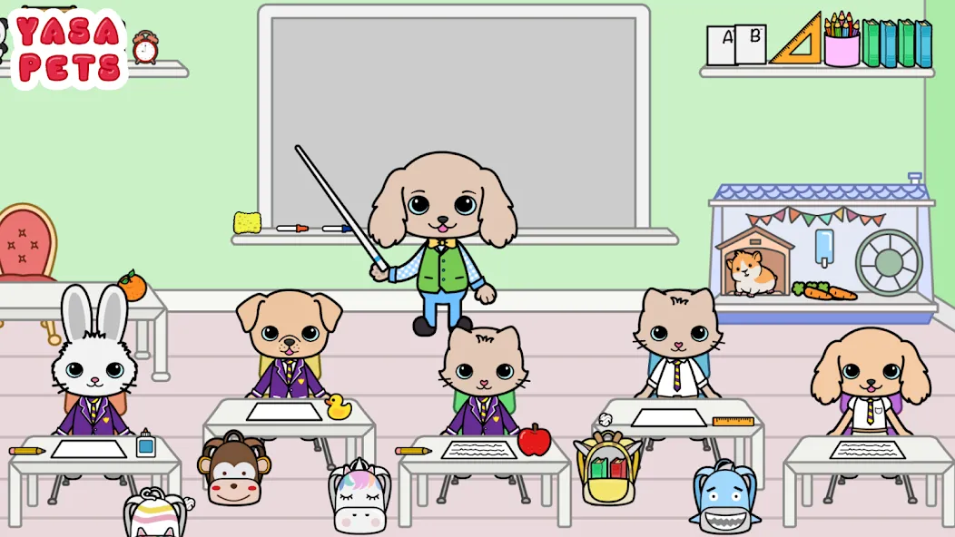Yasa Pets Town (Яса Петс Таун) [МОД: Бесконечные деньги, Монеты и Мега MOD] Screenshot 5
