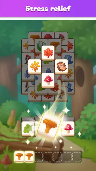 Tile Match Puzzle: Triple Game (Тайл Матч Пазл) [МОД: Все открыто, Дополнительные деньги и Меню MOD] Screenshot 2