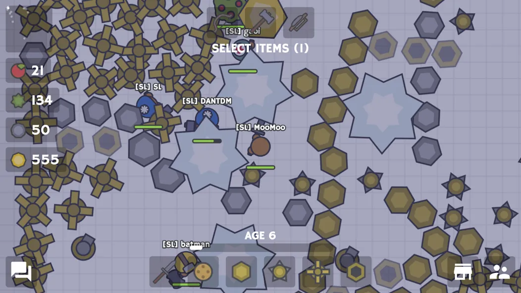 MooMoo.io (Official) [МОД: Деньги, Монеты и Меню MOD] Screenshot 2