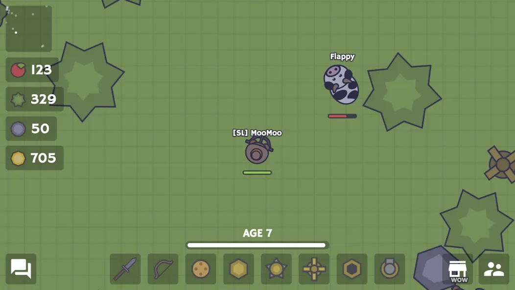 MooMoo.io (Official) [МОД: Деньги, Монеты и Меню MOD] Screenshot 3