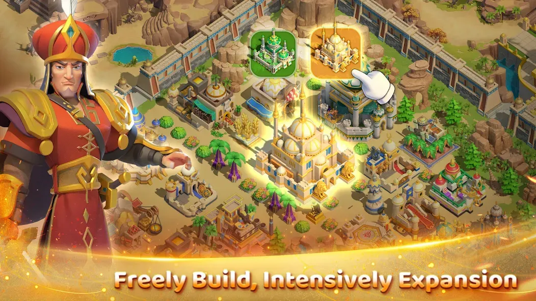 Merge Kingdoms (Мерж Кингдомс) [МОД: Меню, Бесконечные монеты и Открытые уровни] Screenshot 3