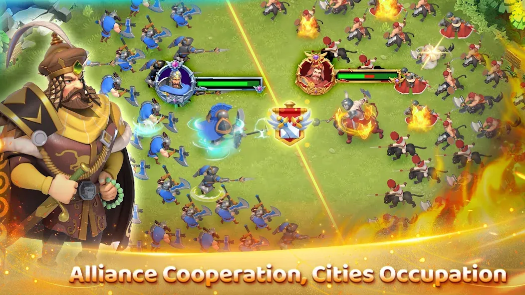 Merge Kingdoms (Мерж Кингдомс) [МОД: Меню, Бесконечные монеты и Открытые уровни] Screenshot 4