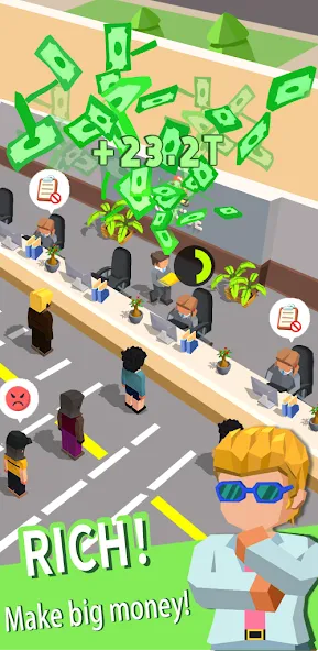 Idle Rescue Tycoon (Айдл Рескью Тайкун) [МОД: Меню, Бесконечные монеты и Открытые уровни] Screenshot 2