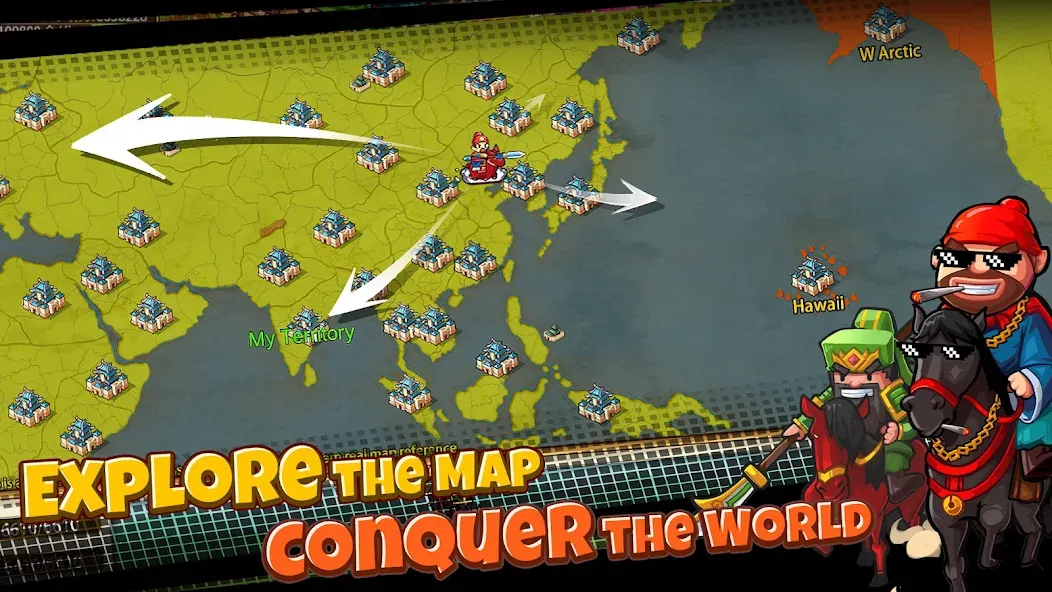 Lil' Conquest [МОД: Меню, Бесконечные монеты и Открытые уровни] Screenshot 2