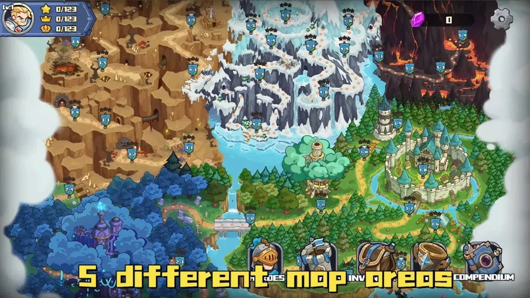 Chrono Crystal - Tower Defense (Хроно Кристалл) [МОД: Бесконечные деньги, Монеты и Мега MOD] Screenshot 1