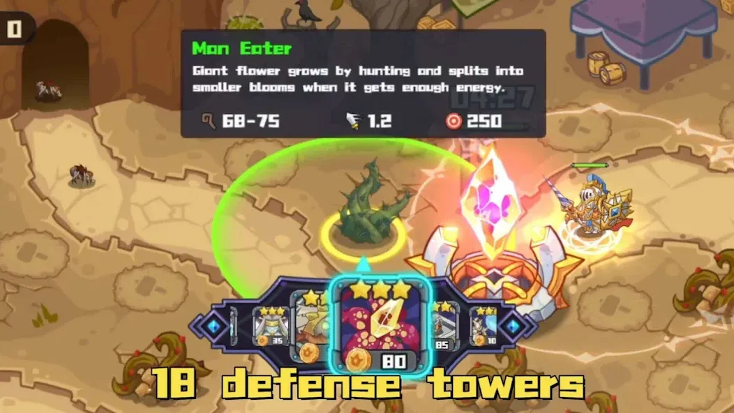 Chrono Crystal - Tower Defense (Хроно Кристалл) [МОД: Бесконечные деньги, Монеты и Мега MOD] Screenshot 3