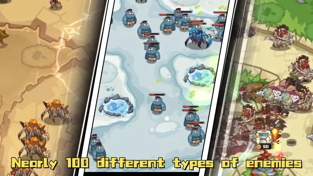 Chrono Crystal - Tower Defense (Хроно Кристалл) [МОД: Бесконечные деньги, Монеты и Мега MOD] Screenshot 4