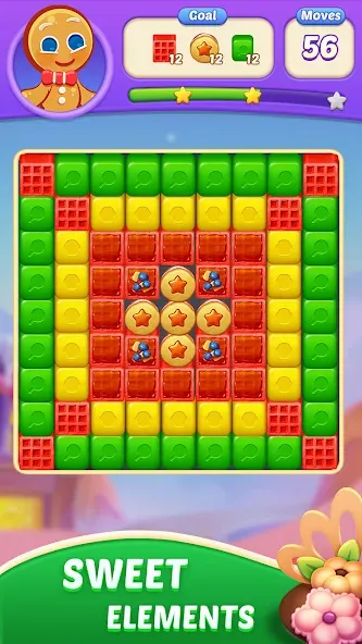 Candy Blast Fever:Cubes Crush (Кенди Бласт Фивер) [МОД: Много монет, Открытые уровни и Мега MOD] Screenshot 2